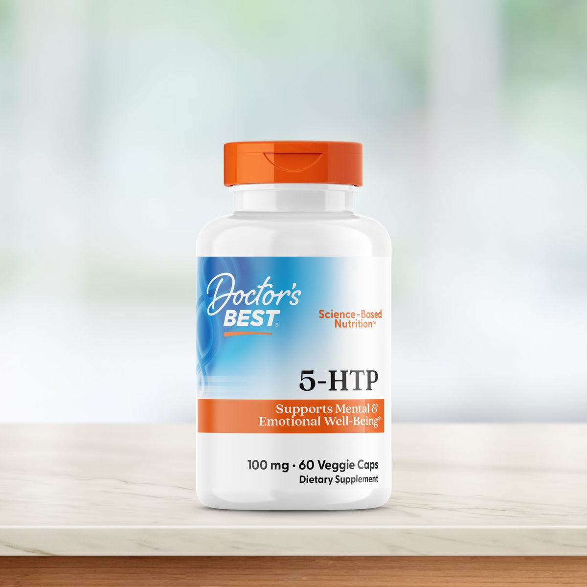 Doctor's Best 5-HTP, 100 mg, 60 Veggie Caps