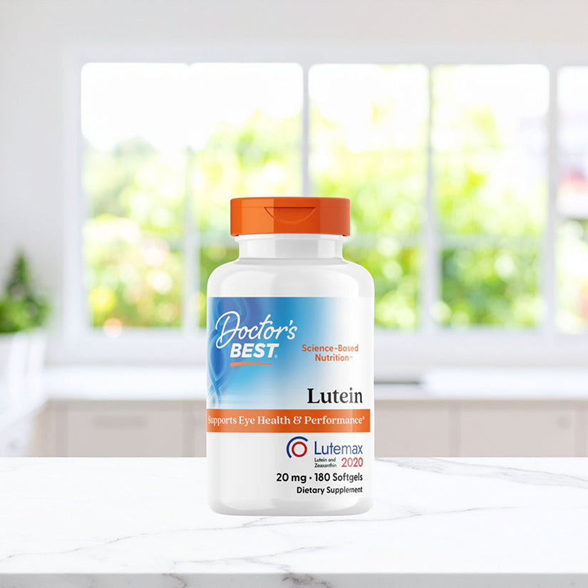 Doctor's Best Lutein with Lutemax 2020, 20 mg, 180 Softgels