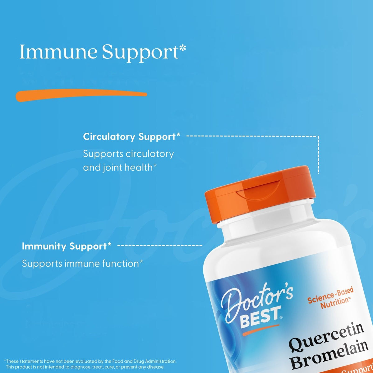 Doctor's Best Quercetin Bromelain, 180 Veggie Caps
