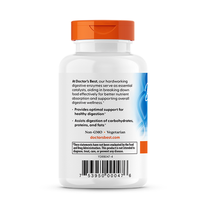 Doctor's Best Digestive Enzymes, 90 Veggie Caps