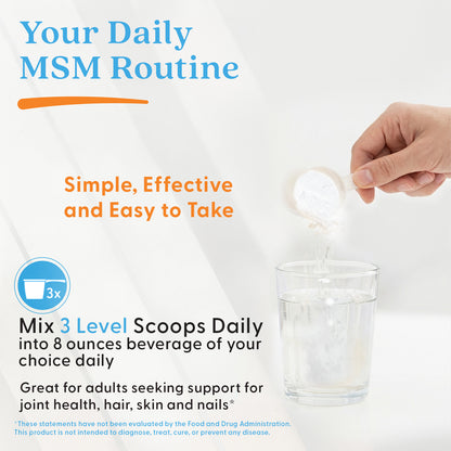 Doctor's Best MSM Powder with OptiMSM, 8.8 oz (250 g)