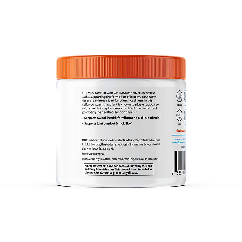 Doctor's Best MSM Powder with OptiMSM, 8.8 oz (250 g)