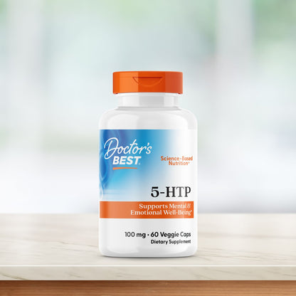 Doctor's Best 5-HTP, 100 mg, 60 Veggie Caps