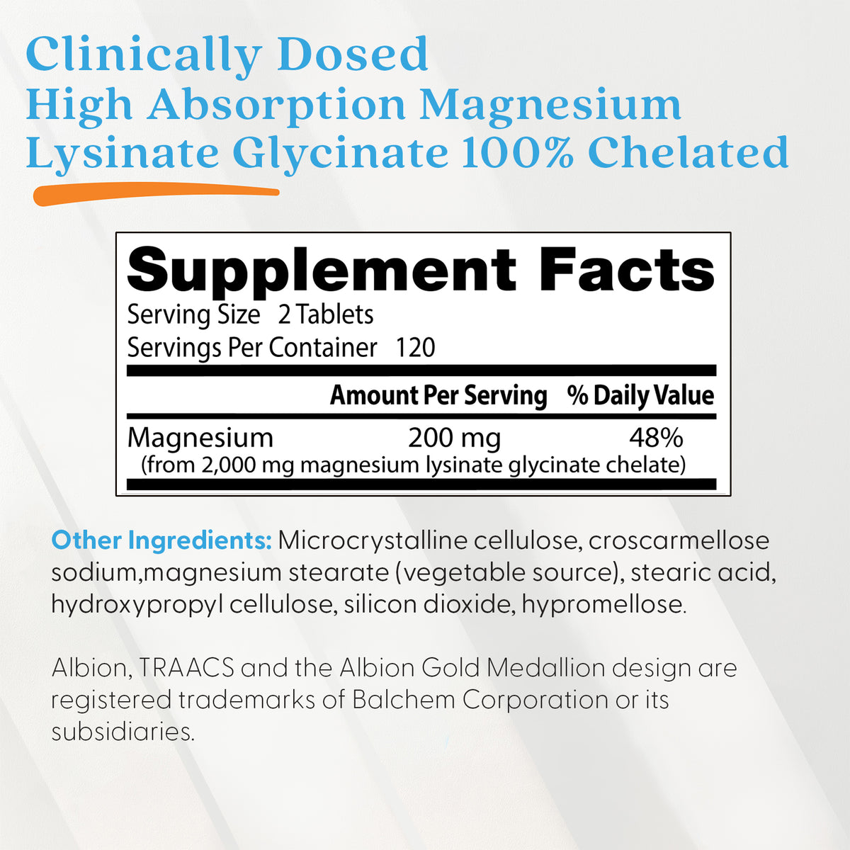 Doctor's Best High Absorption Magnesium, 100 mg, 240 Tablets