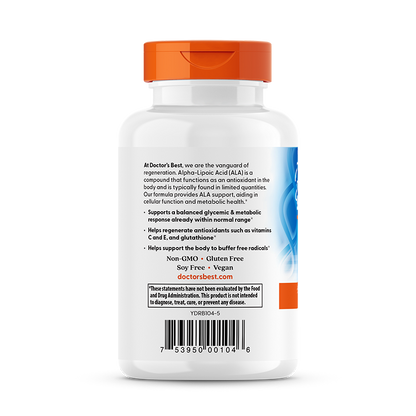 Doctor's Best Alpha-Lipoic Acid, 150 mg, 120 Veggie Caps