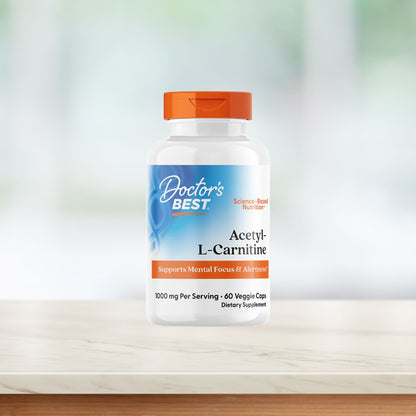 Doctor's Best Acetyl-L-Carnitine, 500 mg, 60 Veggie Caps