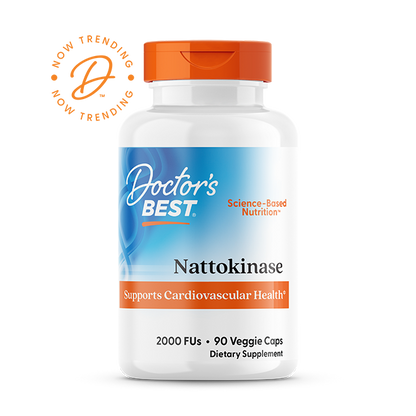Doctor's Best Nattokinase, 2,000 FUs, 90 Veggie Caps