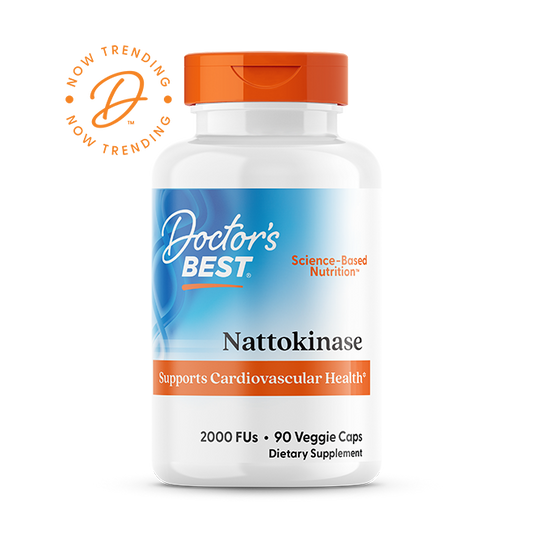Doctor's Best Nattokinase, 2,000 FUs, 90 Veggie Caps