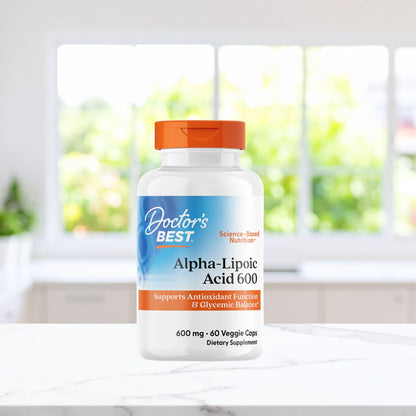 Doctor's Best Alpha-Lipoic Acid, 600 mg, 60 Veggie Caps