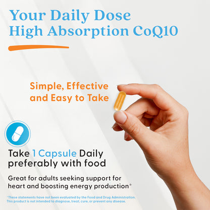 Doctor's Best High Absorption CoQ10 with BioPerine, 400 mg, 60 Veggie Caps