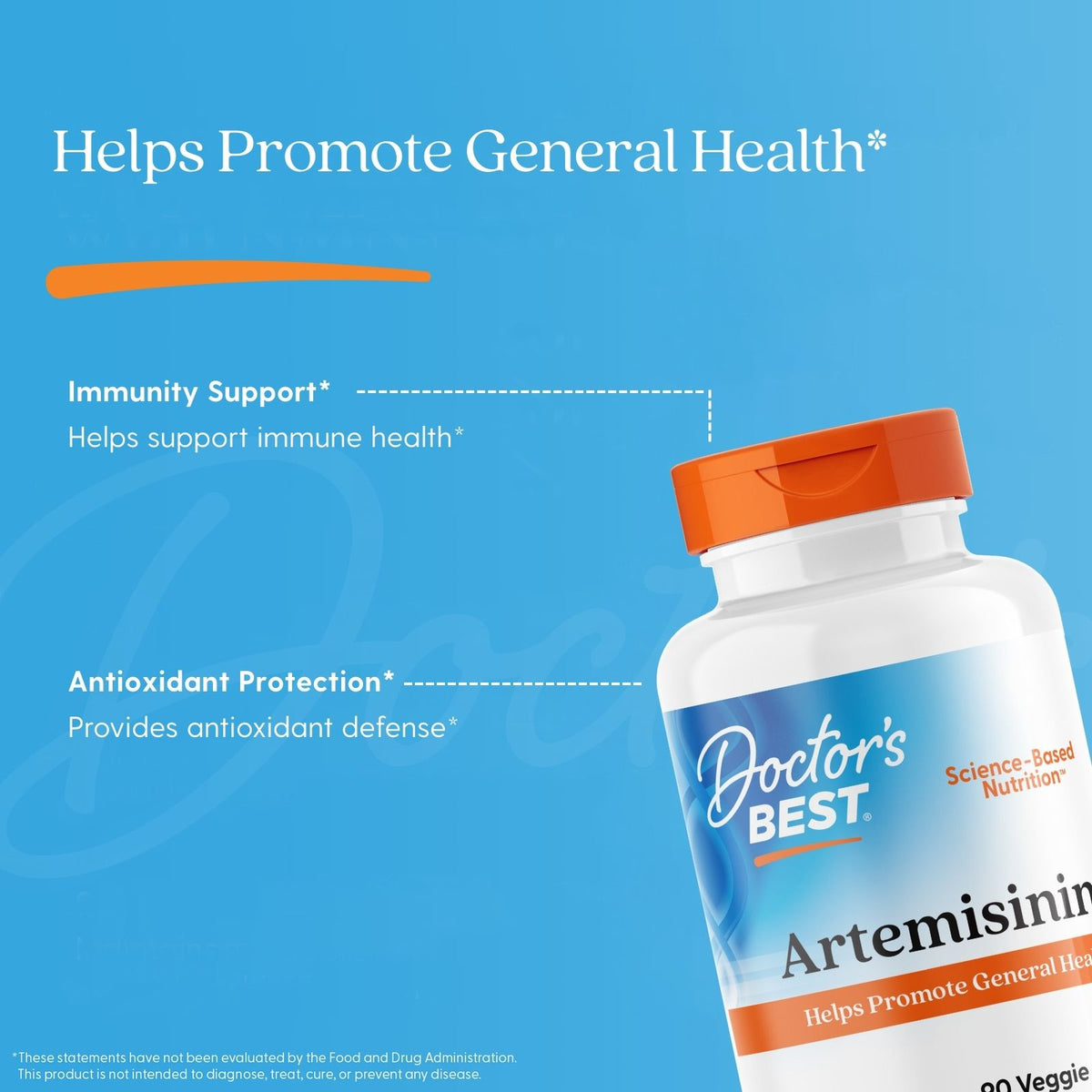 Doctor's Best Artemisinin, 100 mg, 90 Veggie Caps