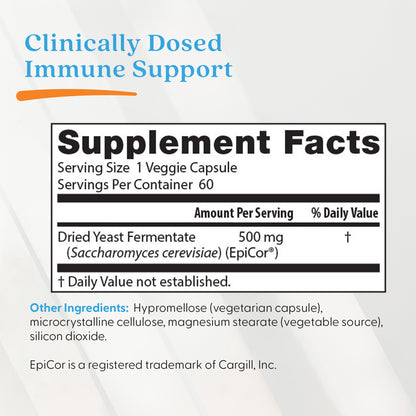 Doctor's Best Immune Support, 500 mg, 60 Veggie Caps
