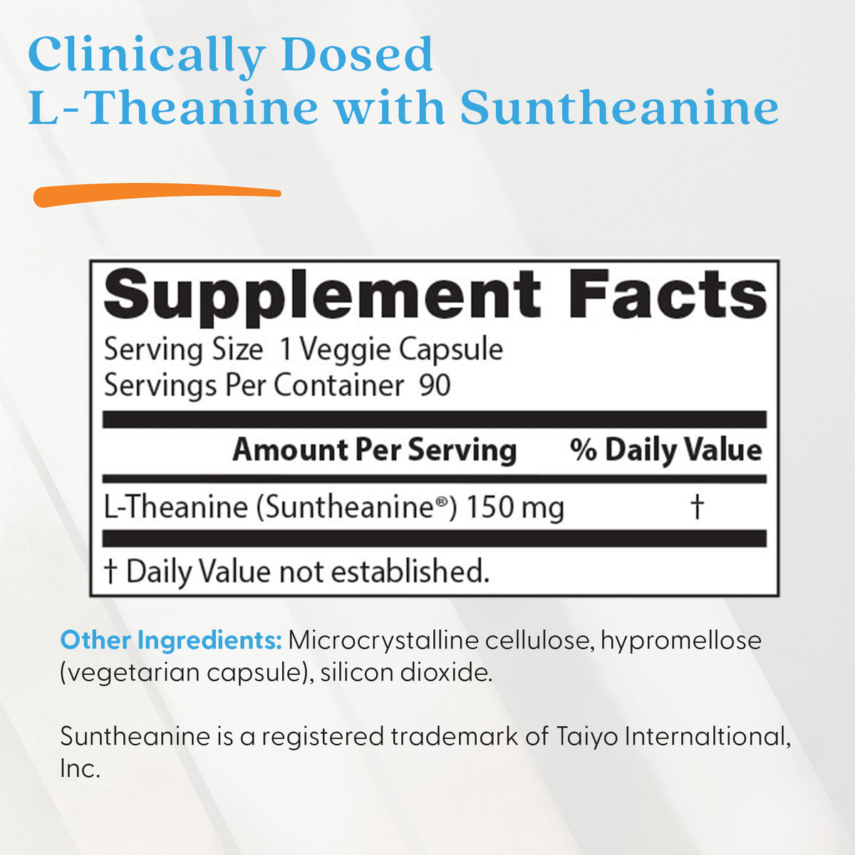 Doctor's Best L-Theanine with Suntheanine, 150 mg, 90 Veggie Caps