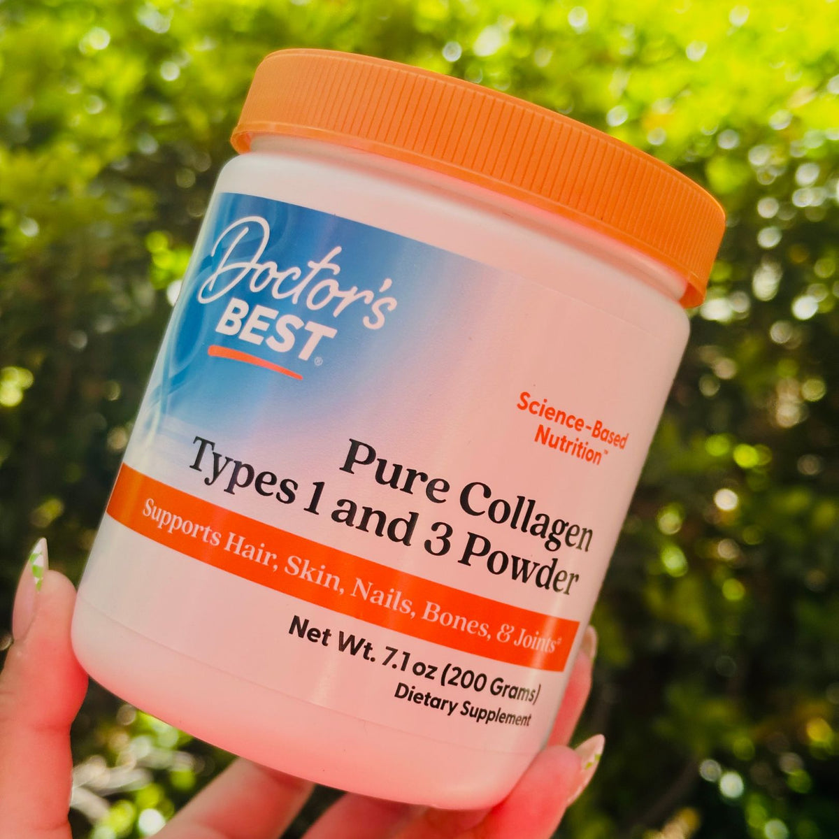 Doctor's Best Pure Collagen Types 1 and 3 Powder, 7.1 oz (200 g)