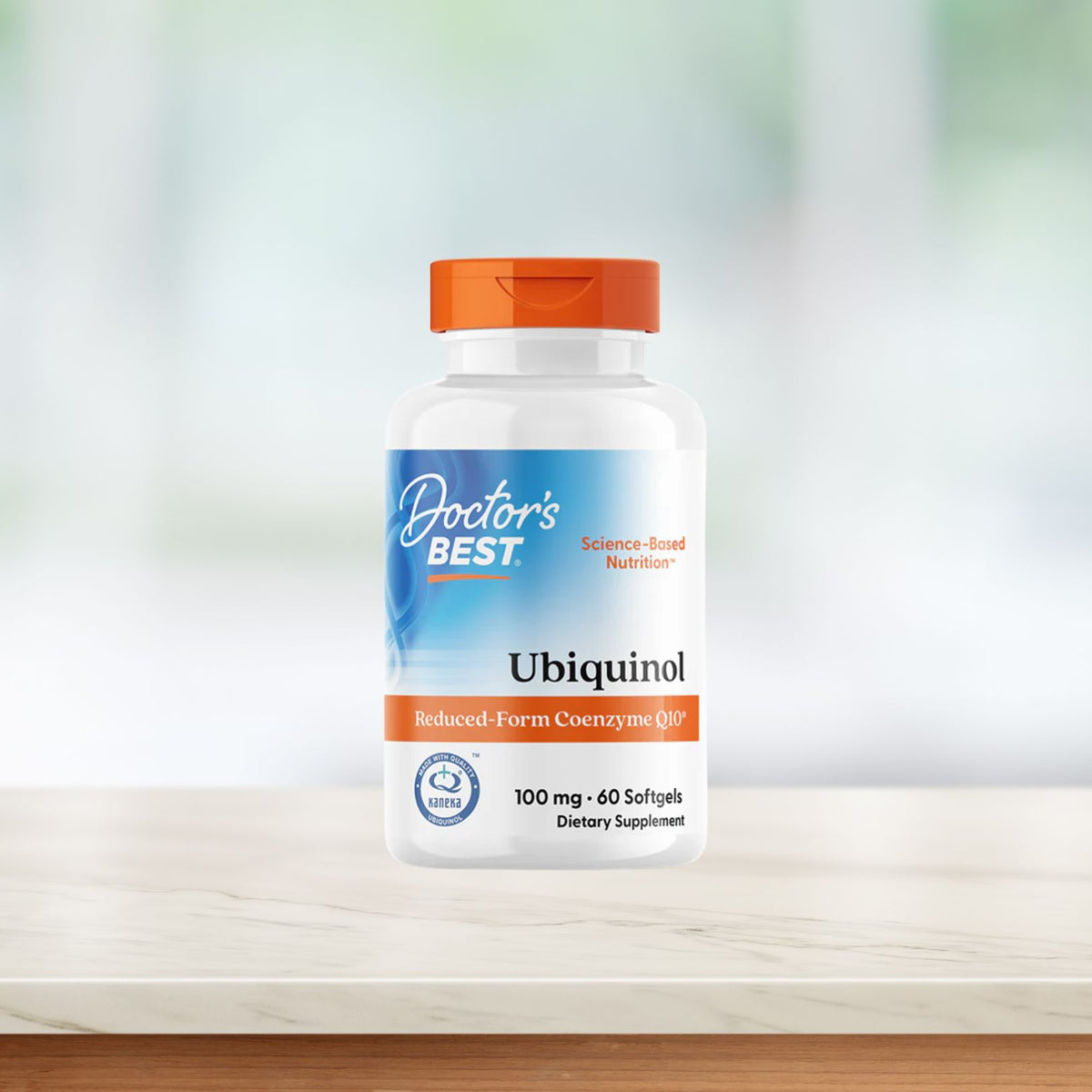 Doctor's Best Ubiquinol with Kaneka, 100 mg, 60 Softgels