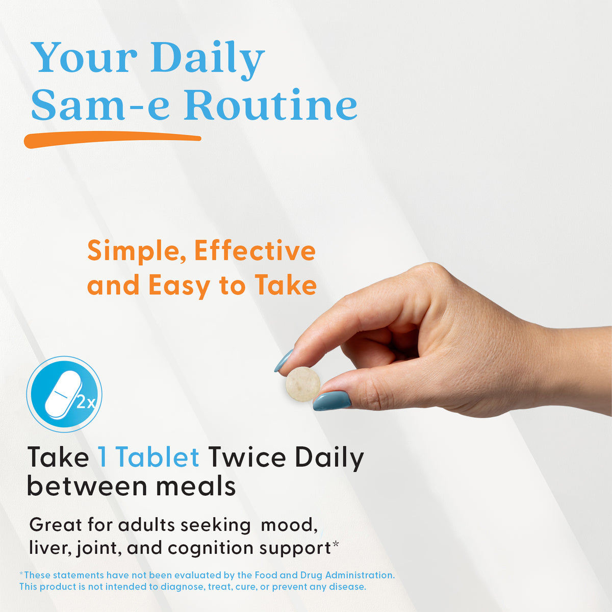 Doctor's Best SAM-e, 200 mg Per Serving, 60 Enteric Coated Tablets