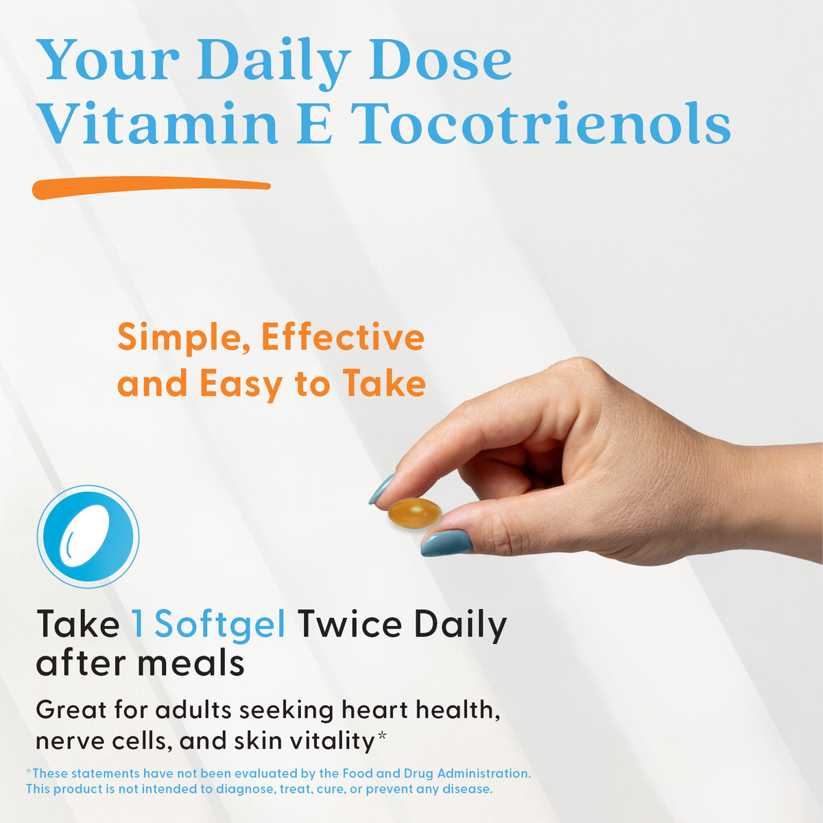 Doctor's Best Vitamin E Tocotrienols, 50 mg, 60 Softgels