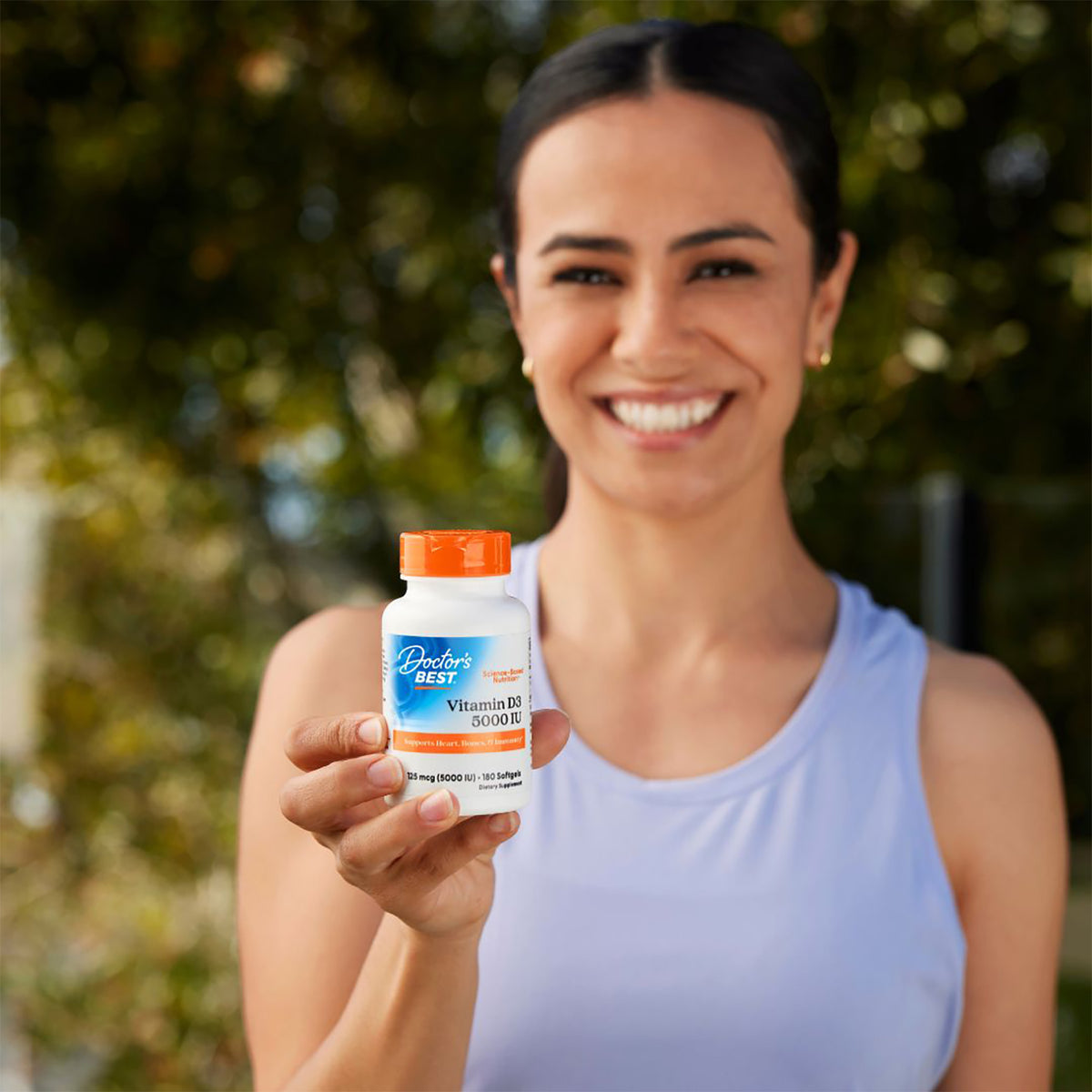 Doctor's Best Vitamin D3, 125 mcg (5,000 IU), 180 Softgels