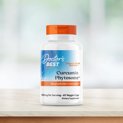 Doctor's Best Curcumin Phytosome with Meriva, 500 mg, 60 Veggie Caps