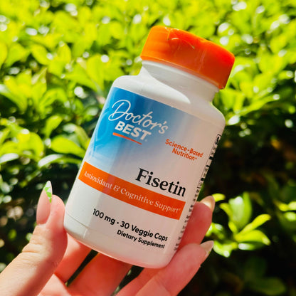 Doctor's Best Fisetin with Novusetin, 100 mg, 30 Veggie Caps