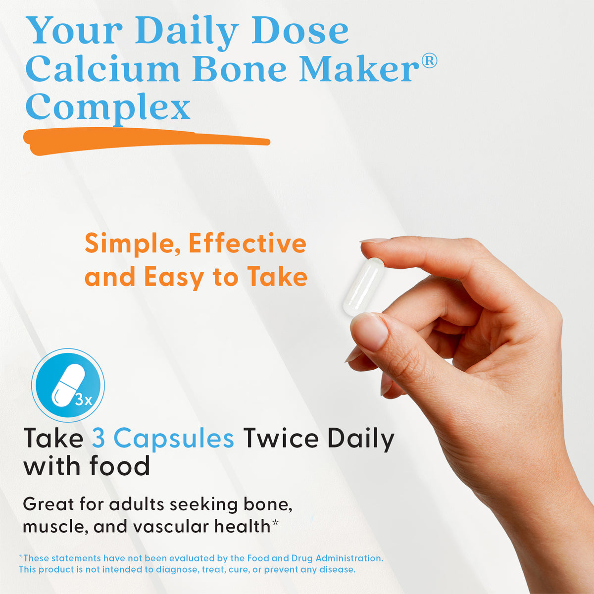 Doctor's Best Calcium Bone Maker Complex with MCHCal, 180 Capsules