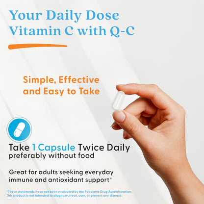 Doctor's Best Vitamin C with Q-C, 500 mg, 120 Veggie Caps