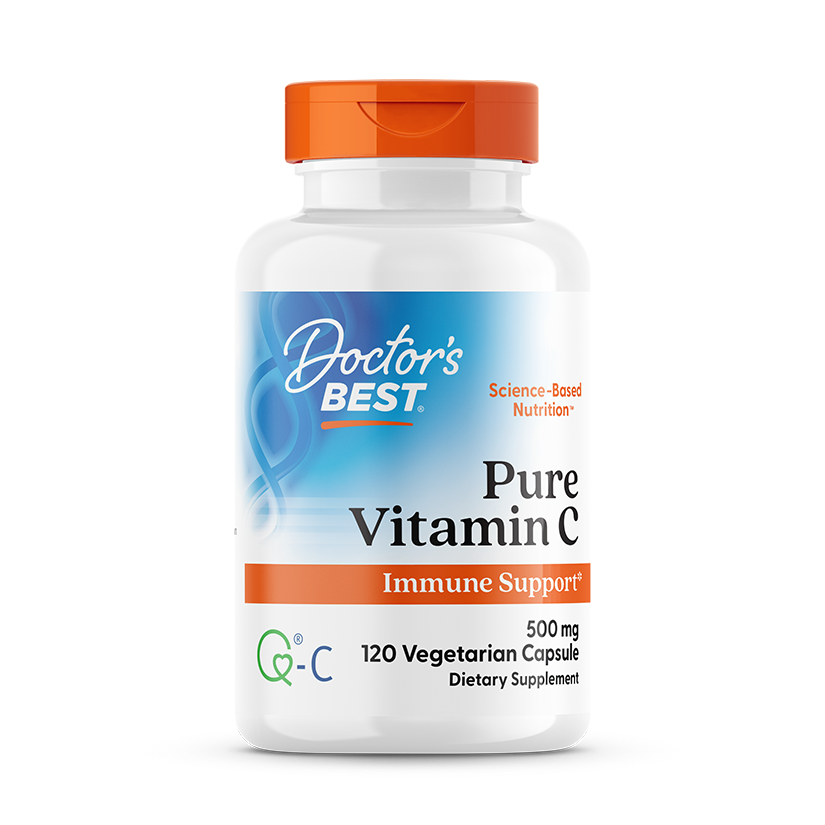 Doctor's Best Vitamin C with Q-C, 500 mg, 120 Veggie Caps