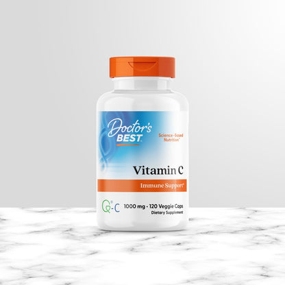 Doctor's Best Vitamin C with Q-C, 1,000 mg, 120 Veggie Caps