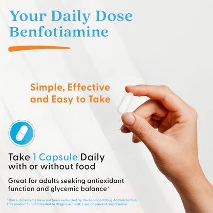 Doctor's Best Benfotiamine with BenfoPure, 300 mg, 60 Veggie Caps