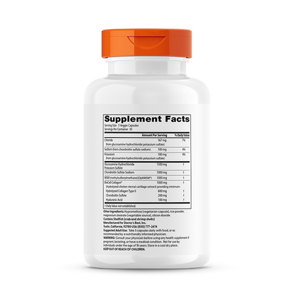 Doctor's Best Glucosamine Chondroitin MSM + Hyaluronic Acid, 150 Veggie Caps