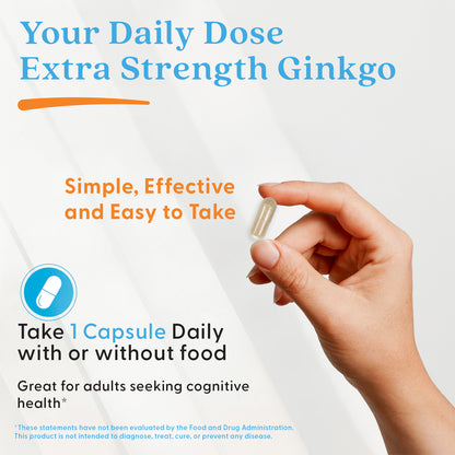 Doctor's Best Extra Strength Ginkgo, 120 mg, 360 Veggie Caps