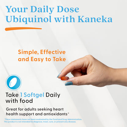 Doctor's Best Ubiquinol with Kaneka, 200 mg, 120 Softgels