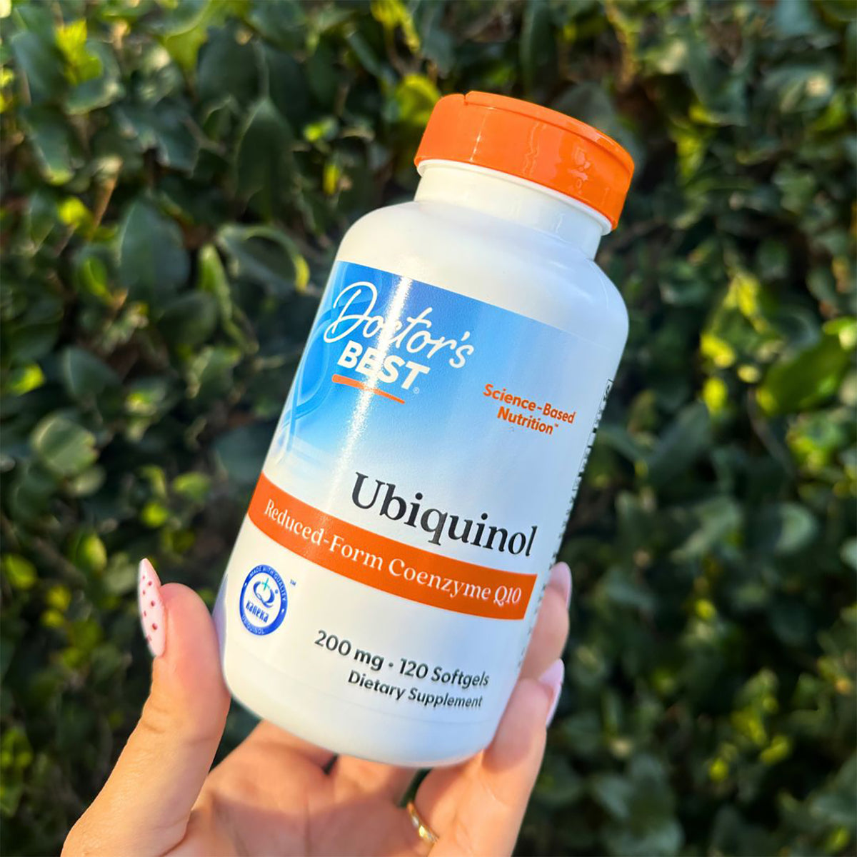 Doctor's Best Ubiquinol with Kaneka, 200 mg, 120 Softgels