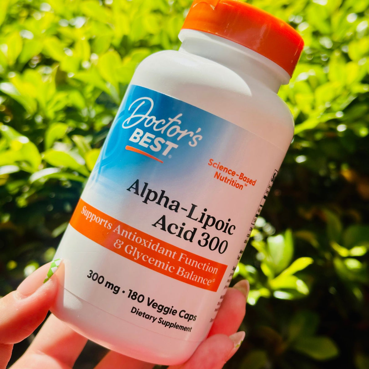Doctor's Best Alpha-Lipoic Acid 300, 300 mg, 180 Veggie Caps