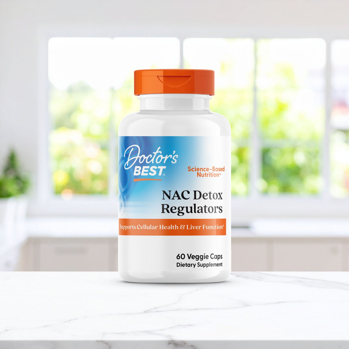 Doctor's Best NAC Detox Regulators, 60 Veggie Caps