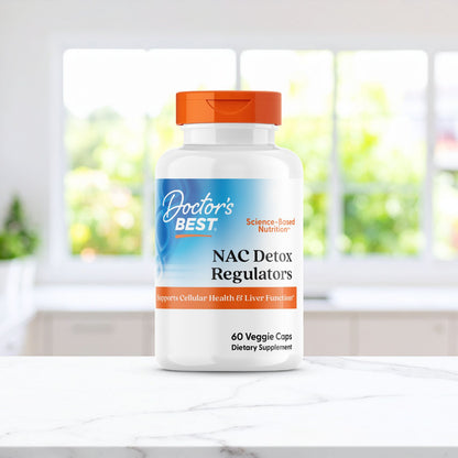 Doctor's Best NAC Detox Regulators, 60 Veggie Caps