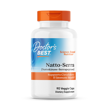 Doctor's Best Natto-Serra, 90 Veggie Caps