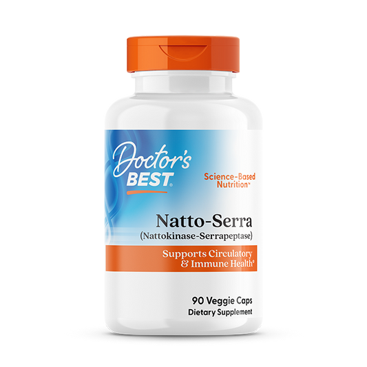 Doctor's Best Natto-Serra, 90 Veggie Caps