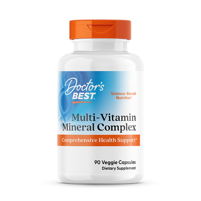Doctor's Best Multi-Vitamin with Vitashine D3 and Quatrefolic, 90 Veggie Capsules