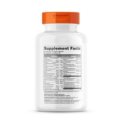 Doctor's Best Multi-Vitamin with Vitashine D3 and Quatrefolic, 90 Veggie Capsules