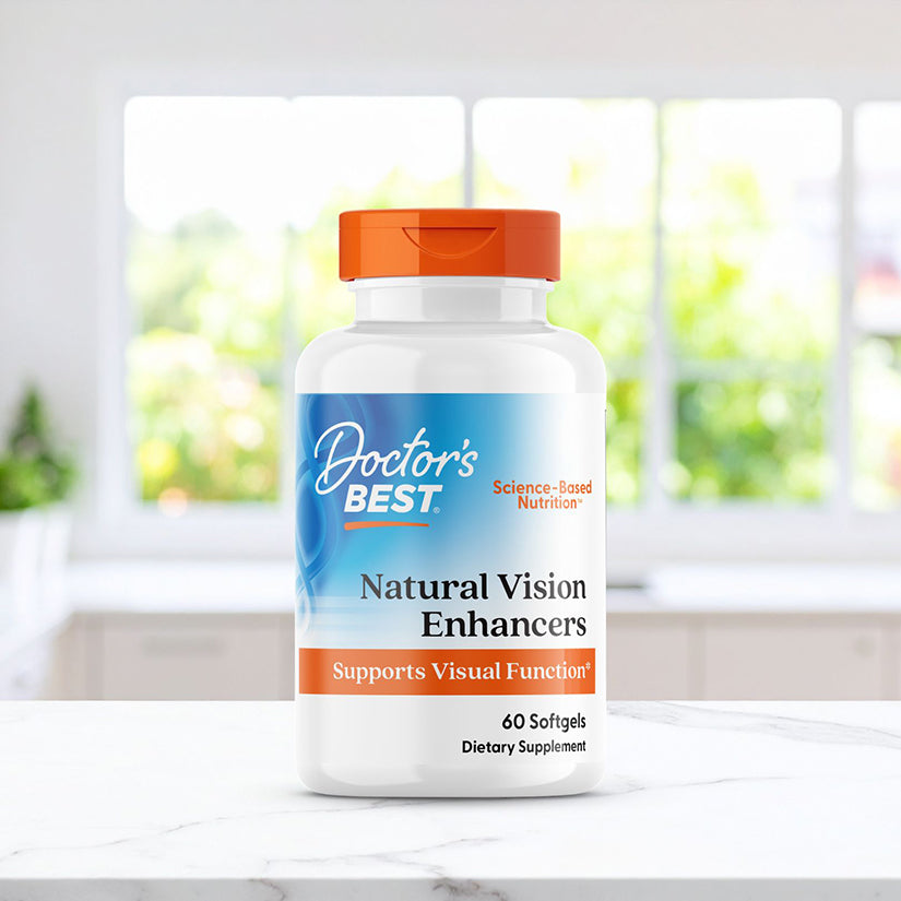 Doctor's Best Natural Vision Enhancers, 60 Softgels