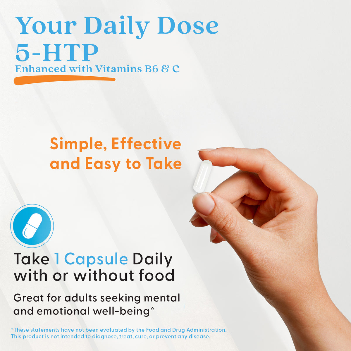 Doctor's Best 5-HTP, 100 mg, 180 Veggie Caps