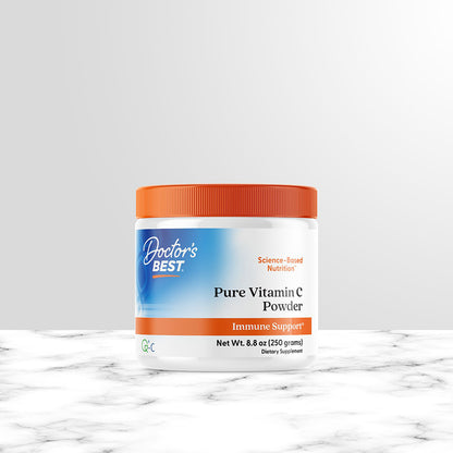 Doctor's Best Pure Vitamin C Powder with Q-C, 8.8 oz (250 g)