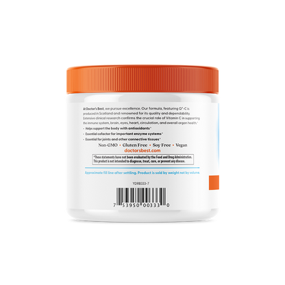Doctor's Best Pure Vitamin C Powder with Q-C, 8.8 oz (250 g)
