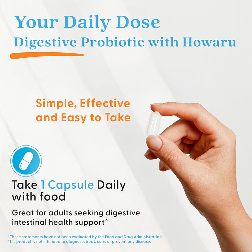 Doctor's Best Digestive Probiotic with Howaru, 20 Billion CFU, 30 Veggie Caps