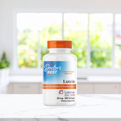Doctor's Best Lutein with Lutemax 2020, 20 mg, 180 Softgels