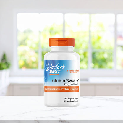 Doctor's Best Gluten Rescue with Glutalytic, 60 Veggie Caps
