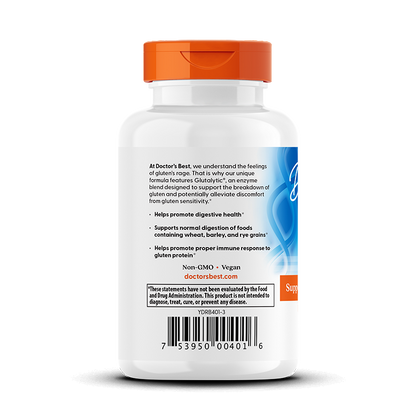 Doctor's Best Gluten Rescue with Glutalytic, 60 Veggie Caps