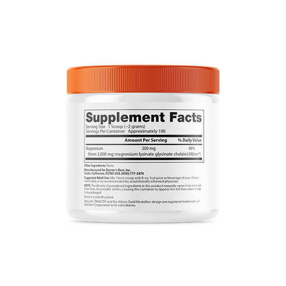 Doctor's Best High Absorption Magnesium Powder, 7.1 oz (200 g)