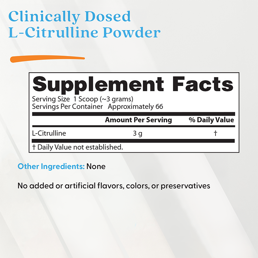 Doctor's Best L-Citrulline Powder, 7 oz (200 g)